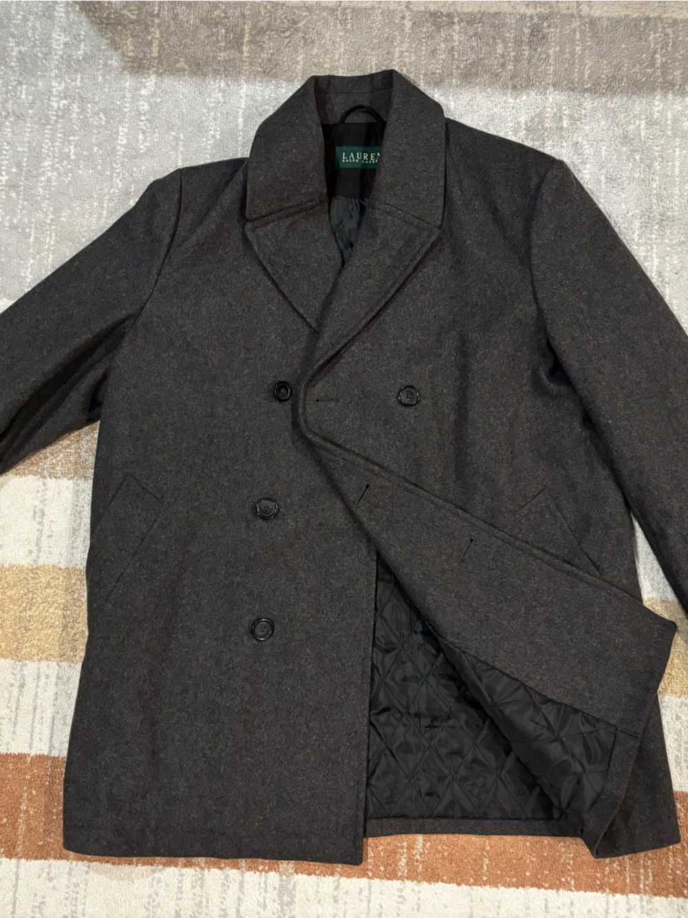 Ralph Lauren Wool Peacoat